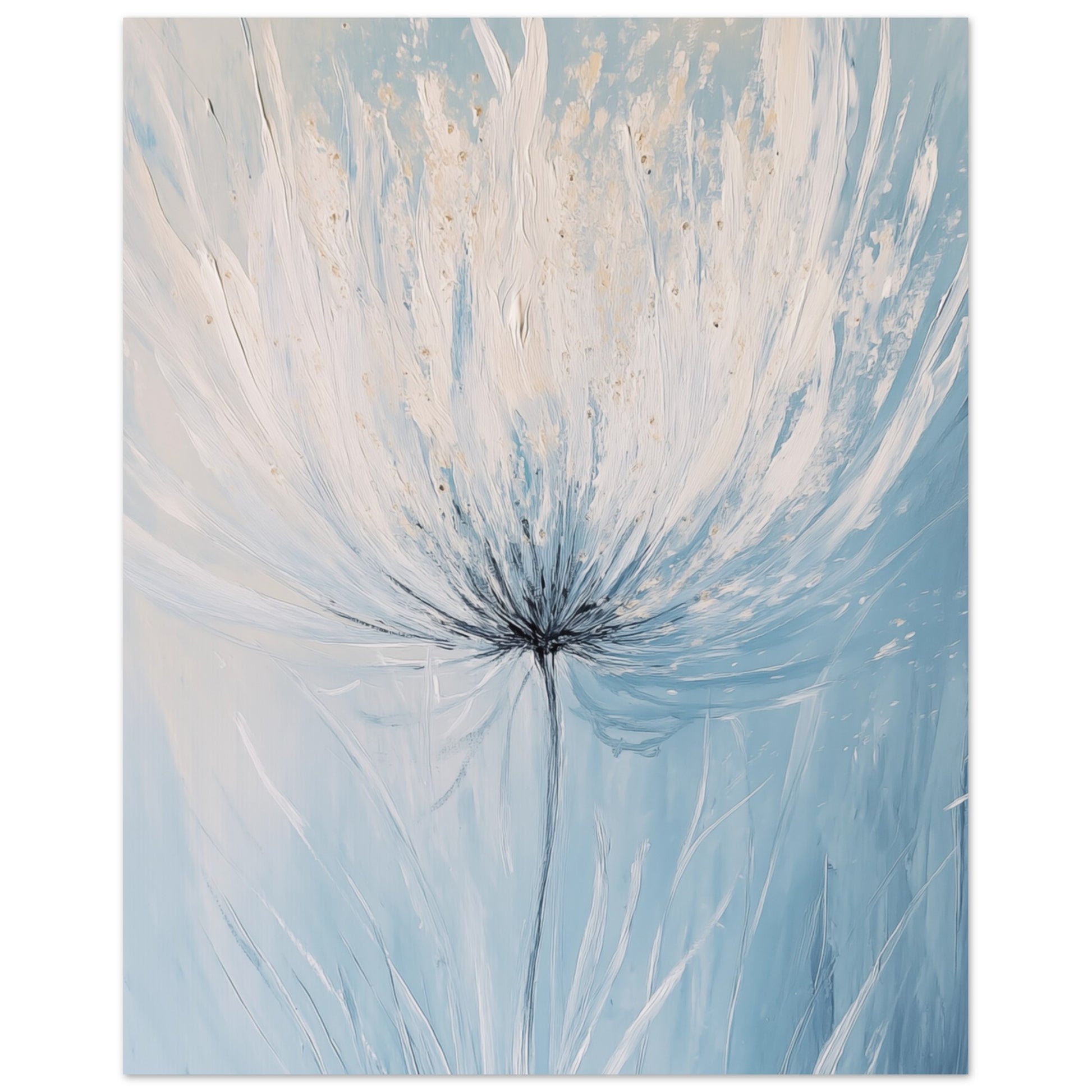 Blühende Sanftheit Poster 20x25 cm - Pixara