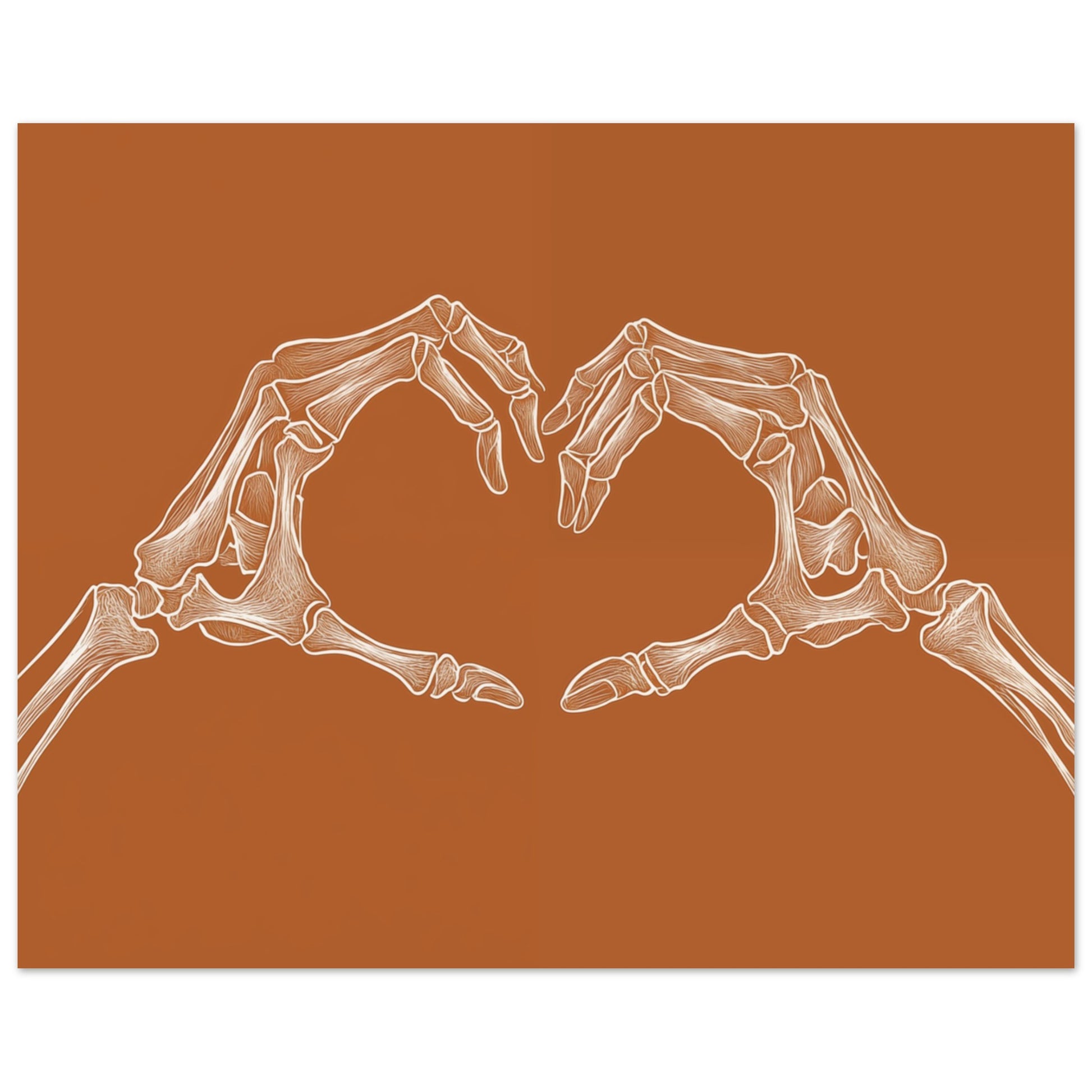 Skelettliebe 40x50 cm - Pixara