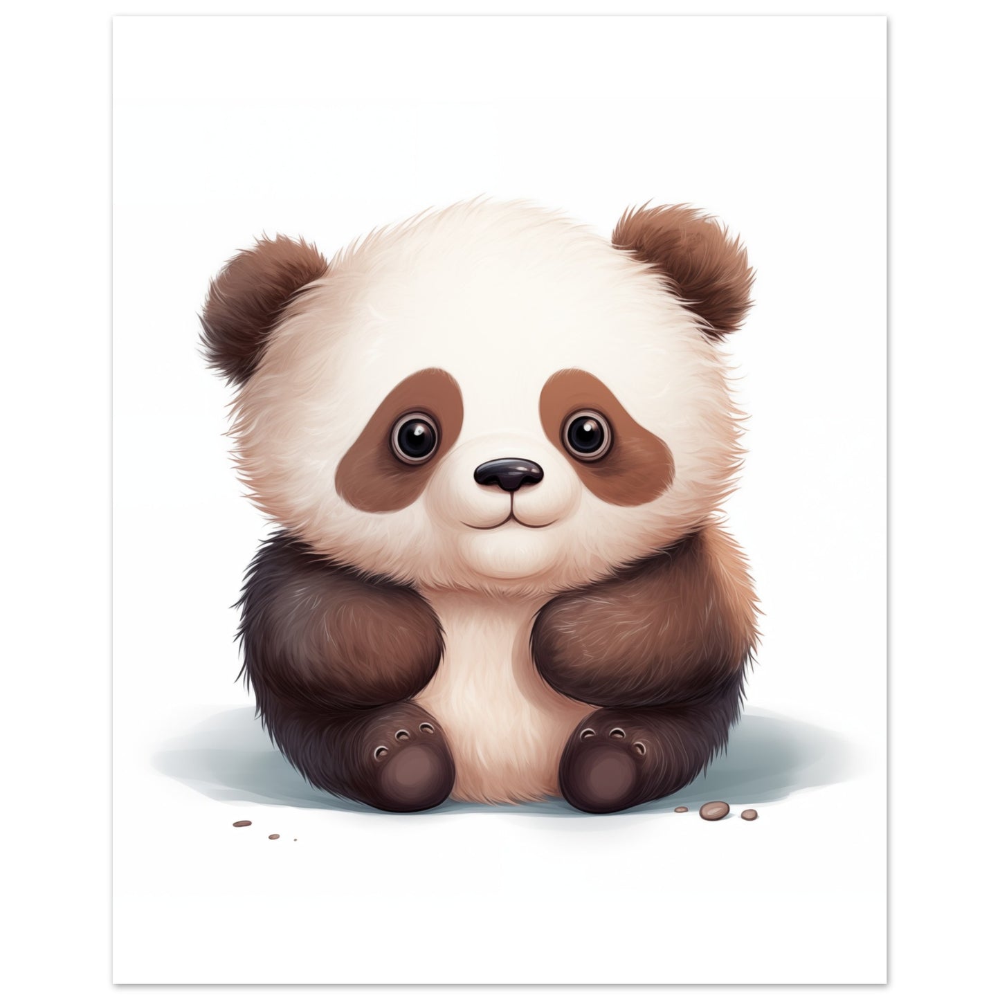 Panda "Paul" Poster 20x25 cm - Pixara