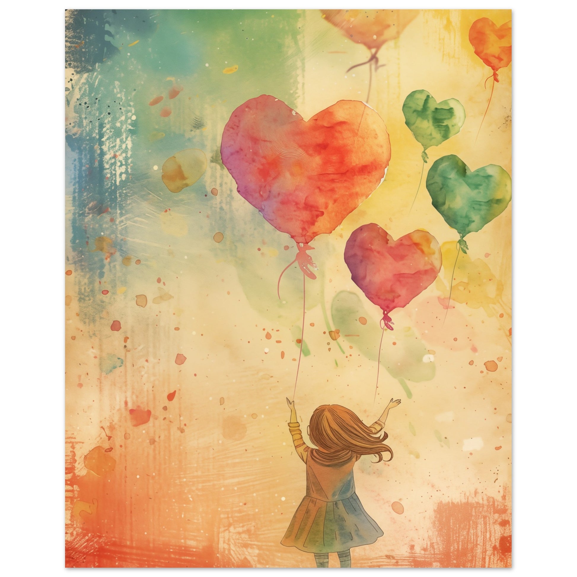 Lenas Luftschloss 40x50 cm - Pixara