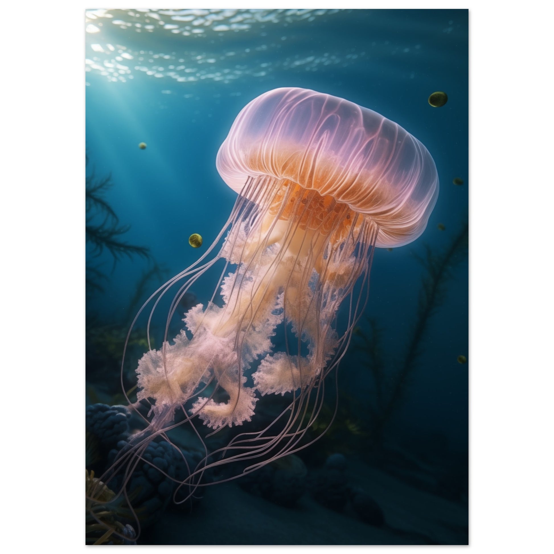 Tanz der Tiefsee Poster 50x70 cm - Pixara