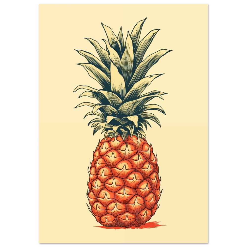 Tropischer Sommer A4 21x29.7 cm - Pixara