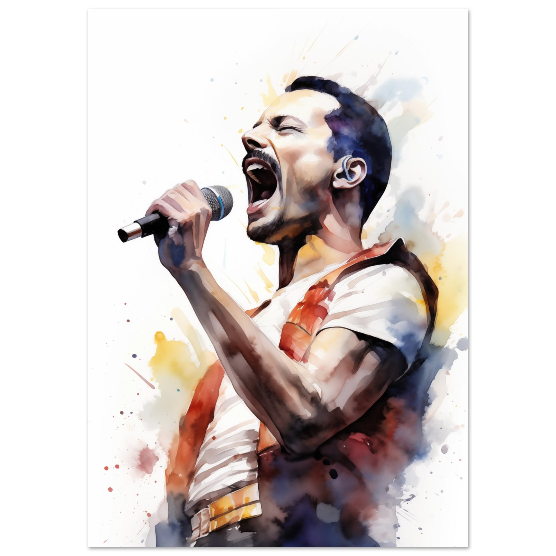 Gesang der Freiheit Poster A4 21x29.7 cm - Pixara