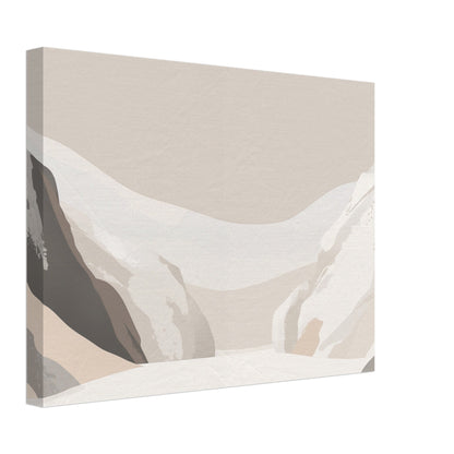 Serenity of Earth Tones Leinwand 30x40 cm - Pixara