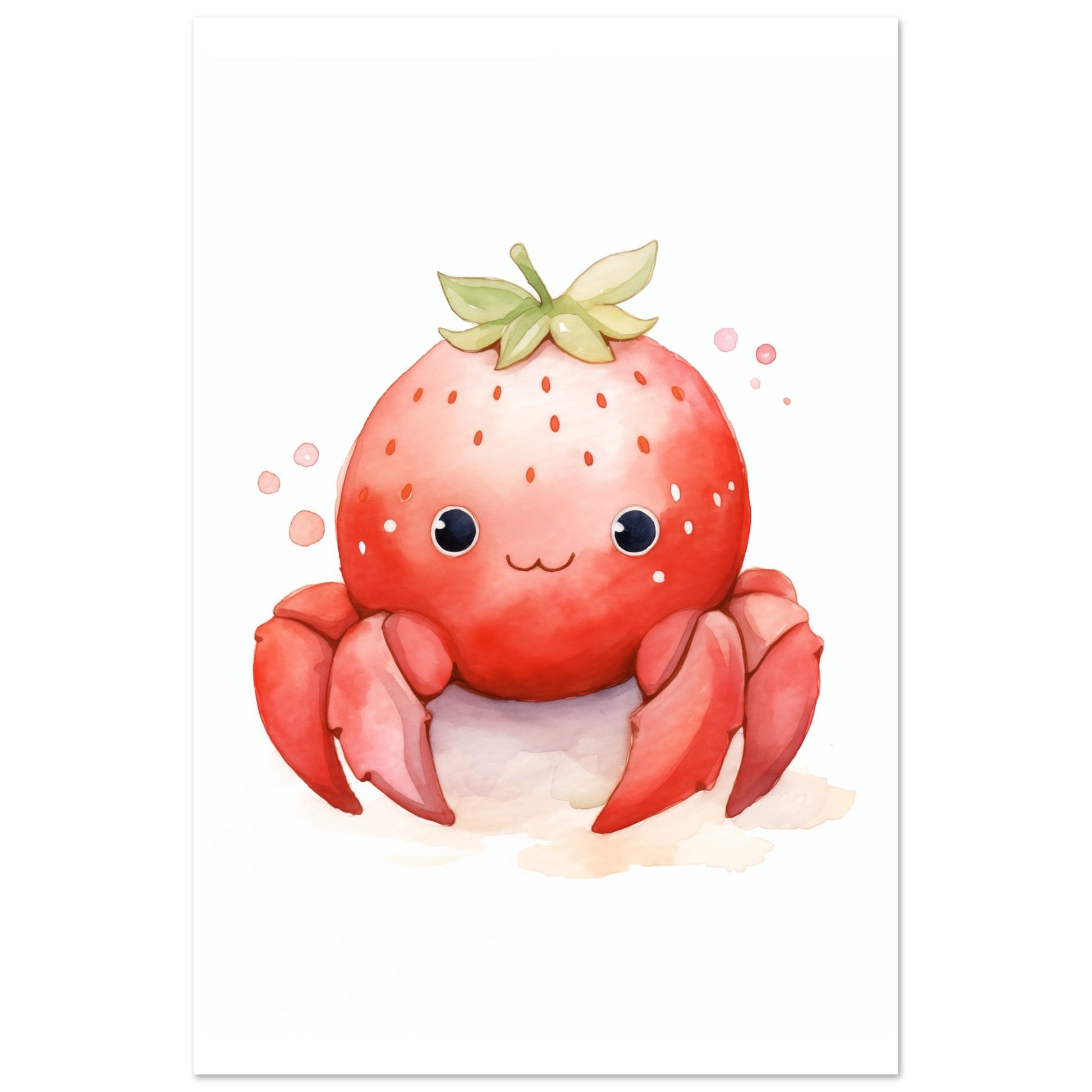 Craby Berry Poster 60x90 cm - Pixara