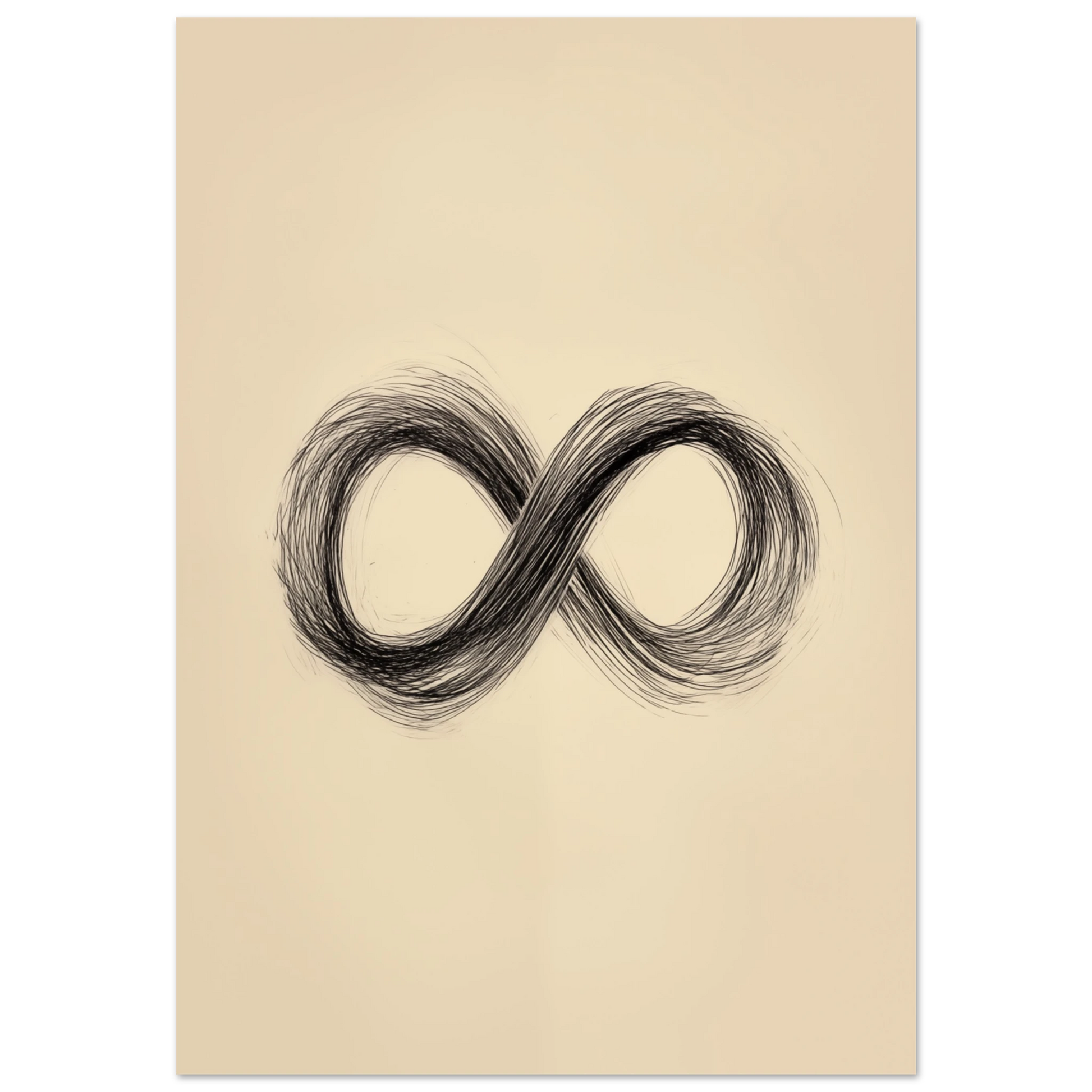 Unendlichkeit in Bewegung Poster 70x100 cm - Pixara
