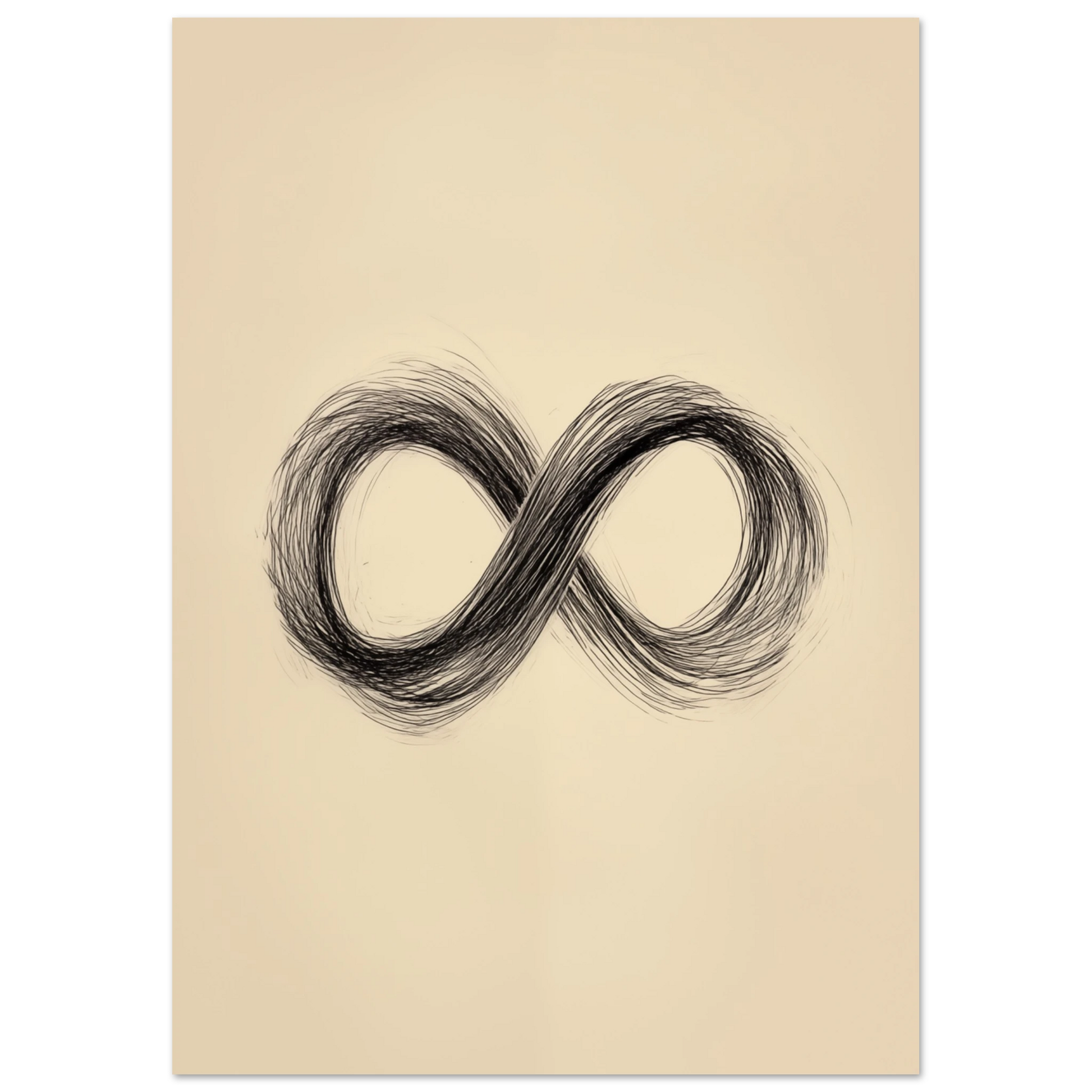 Unendlichkeit in Bewegung Poster 21x29.7 cm - Pixara