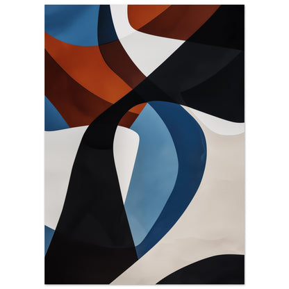 Bold Abstraction Poster 50x70 cm - Pixara