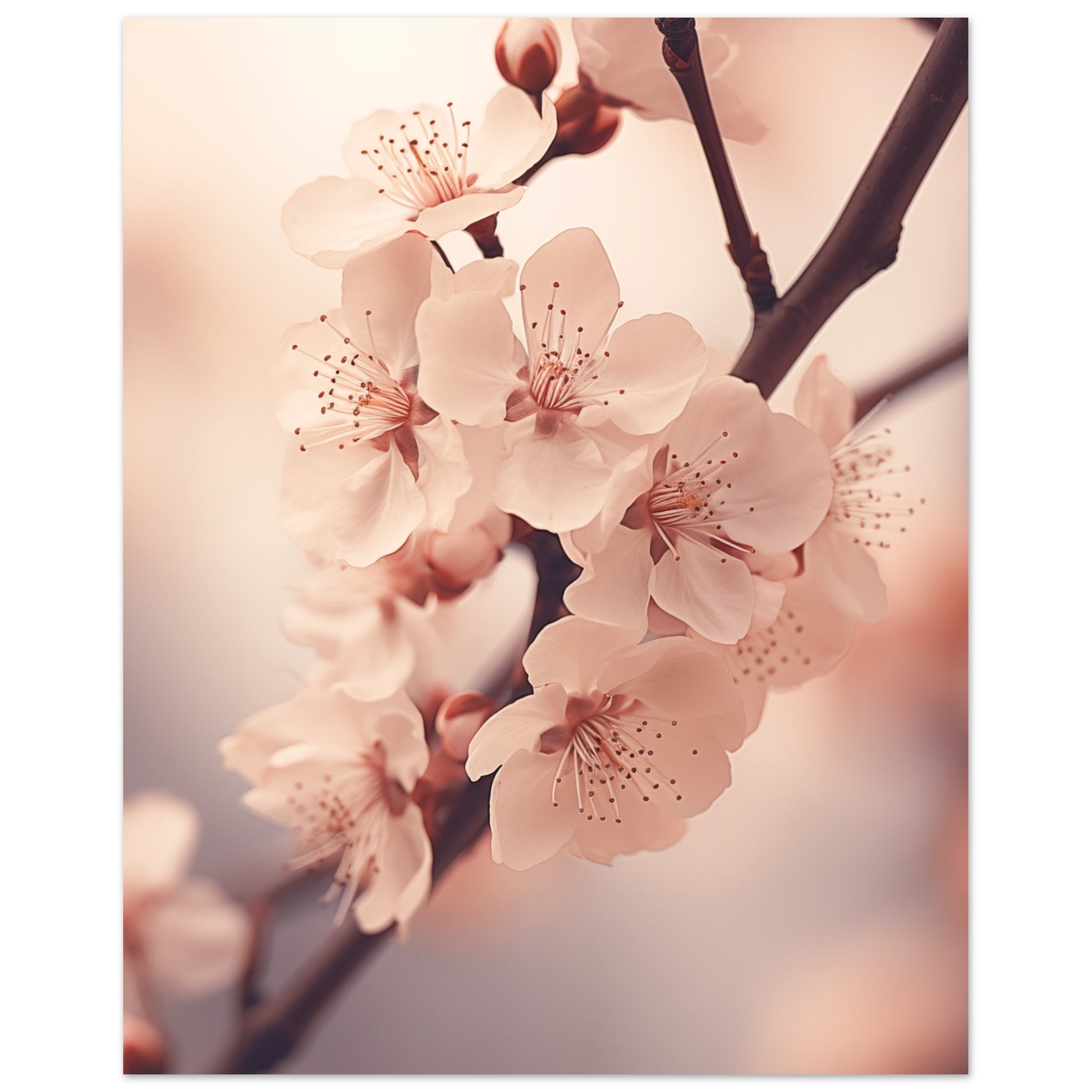 Kirschblüten Poster 20x25 cm - Pixara