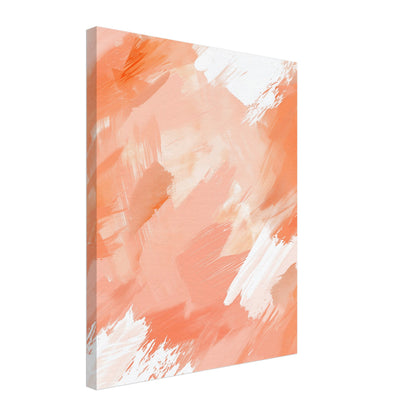 Peach Dreamscape Leinwand 40x50 cm - Pixara