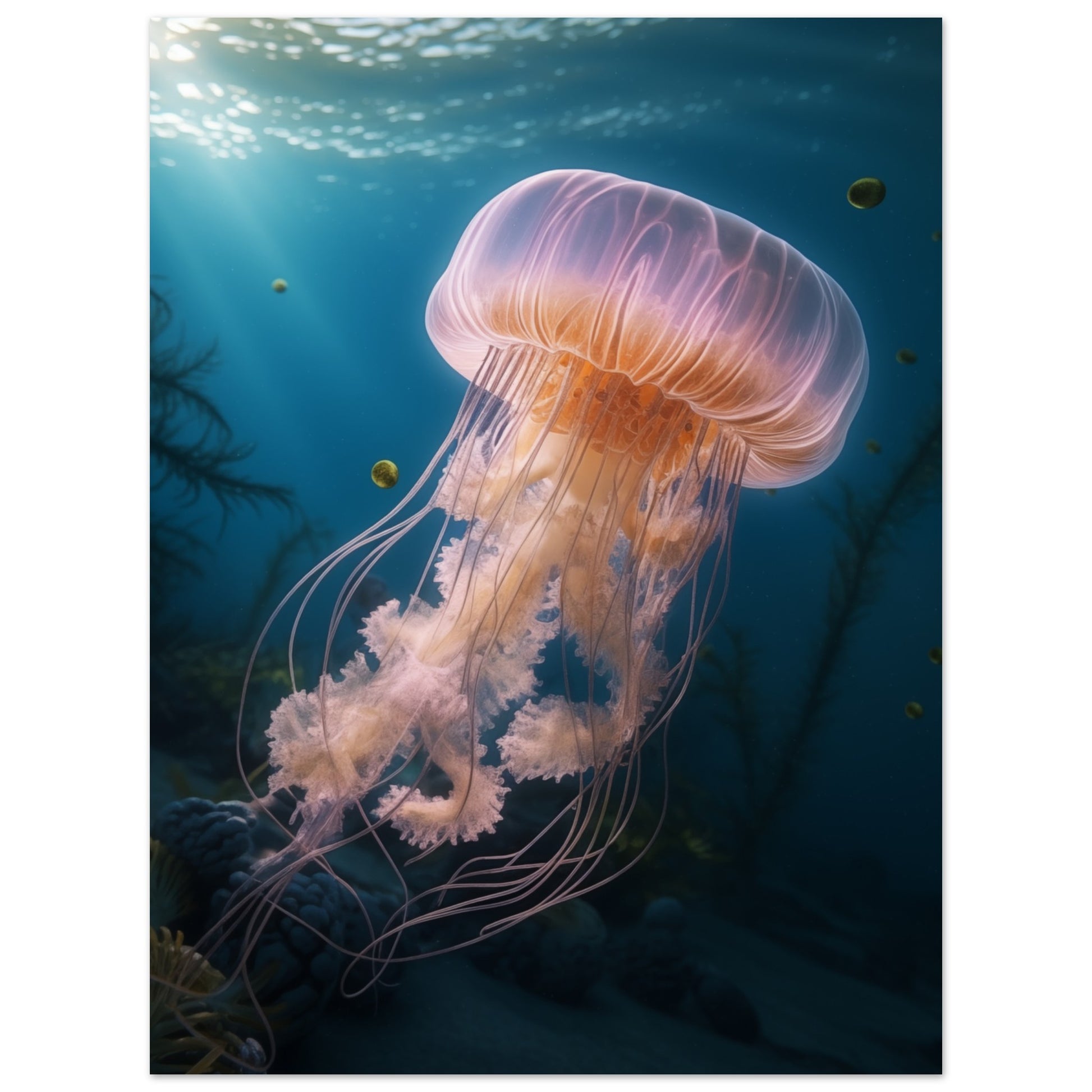 Tanz der Tiefsee Poster 30x40 cm - Pixara