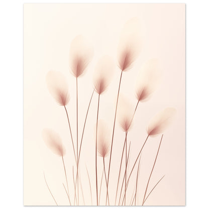 Zarte Bunny Tails 40x50 cm Poster - Pixara