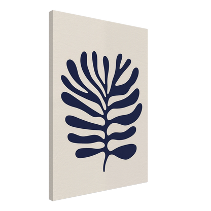 Marine Leaf No. 1 Leinwand 50x70 cm - Pixara