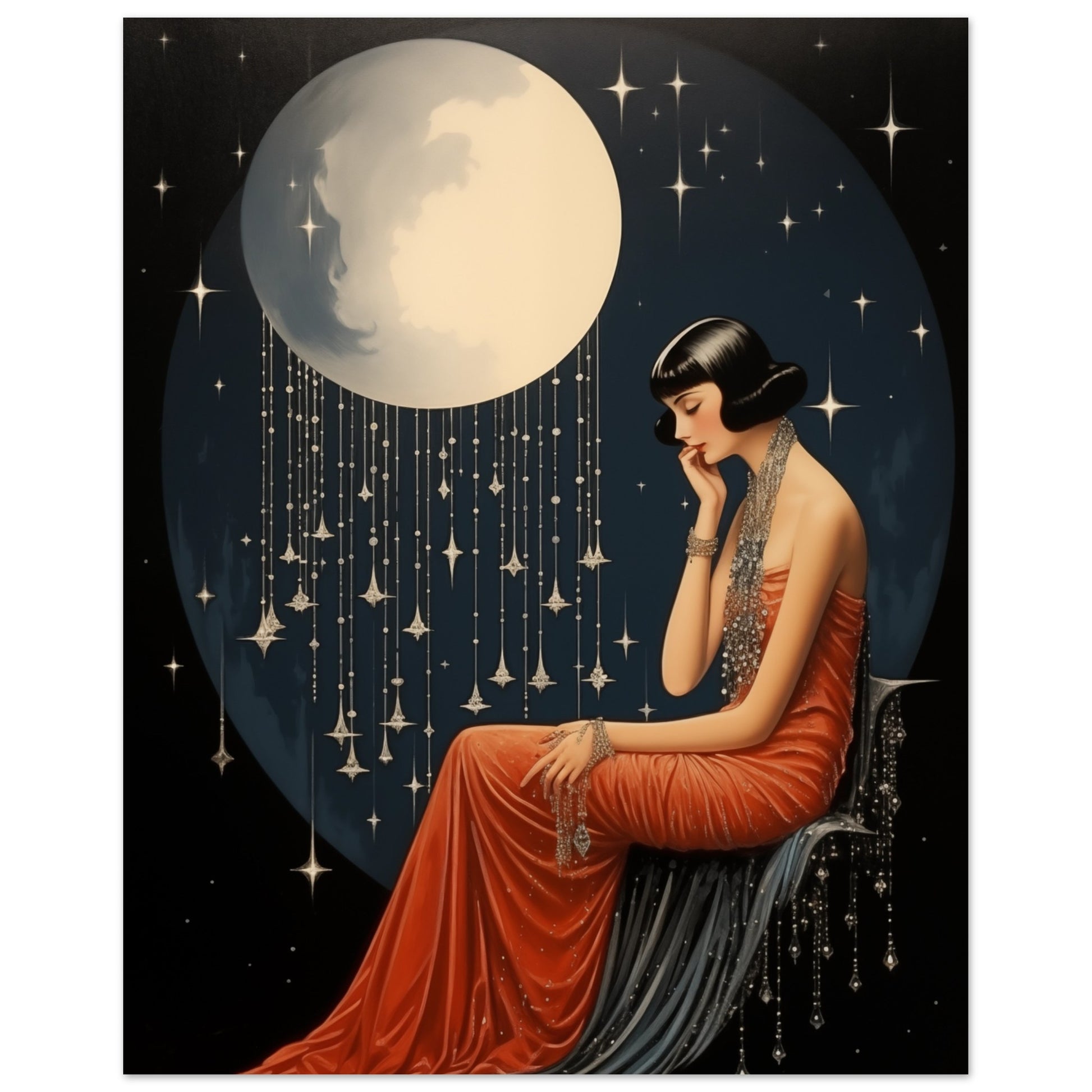 Sternennacht Träumerei 40x50 cm - Pixara