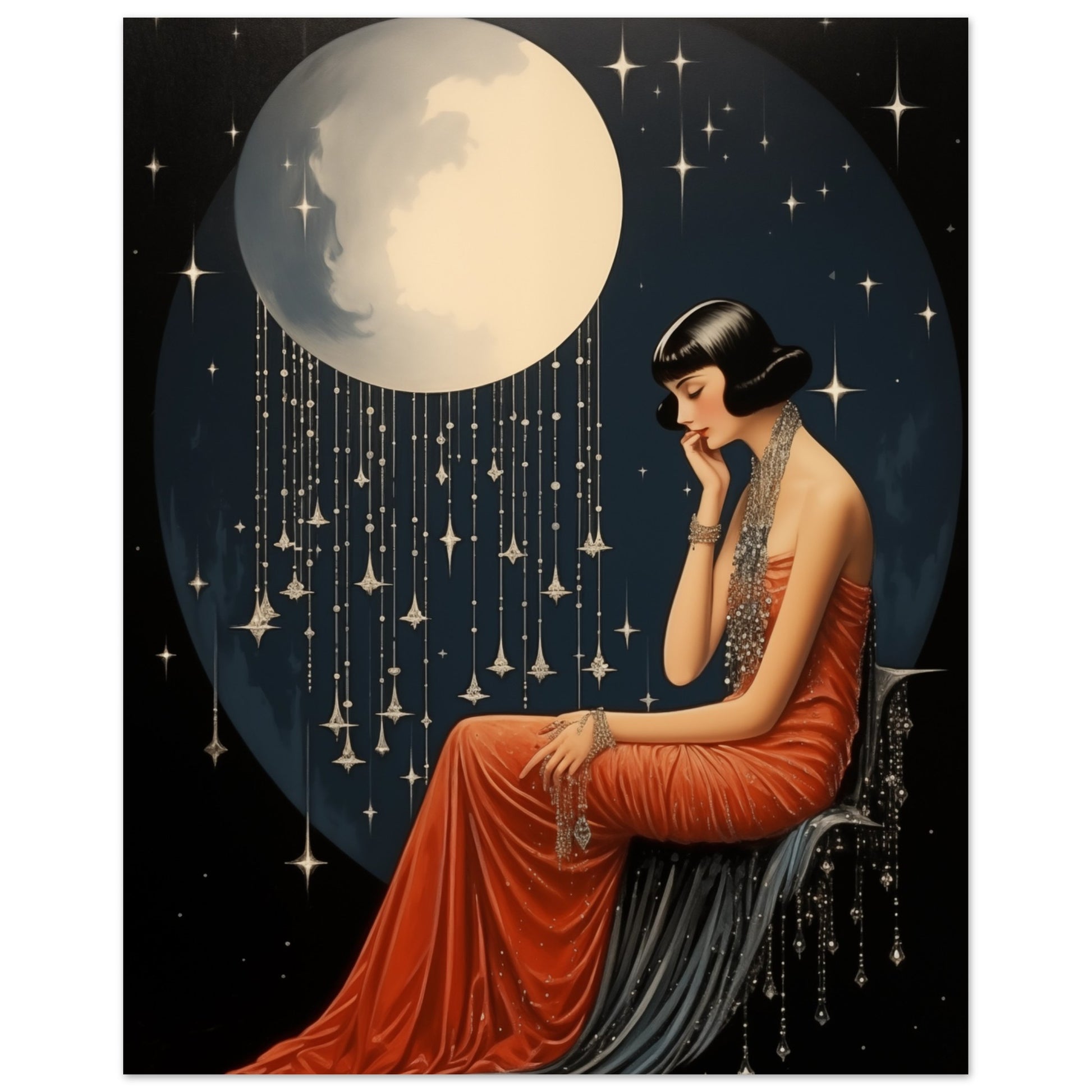 Sternennacht Träumerei 20x25 cm - Pixara