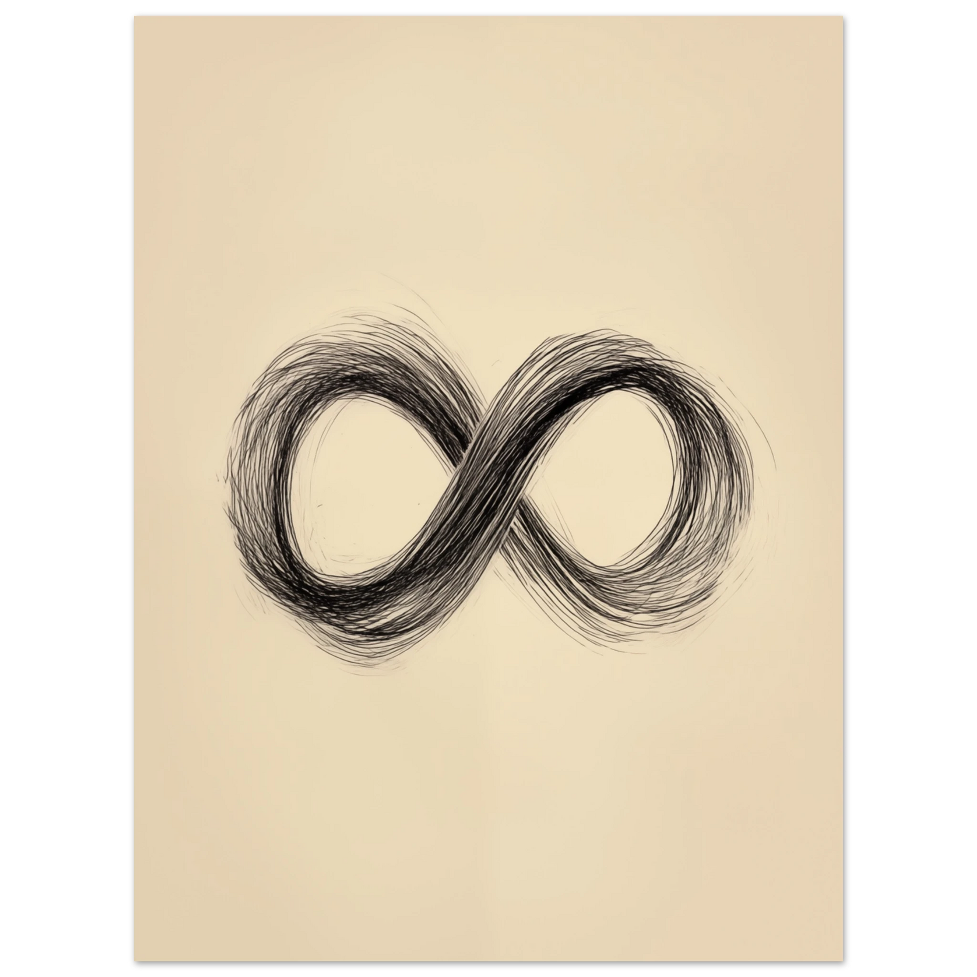 Unendlichkeit in Bewegung Poster 30x40 cm - Pixara