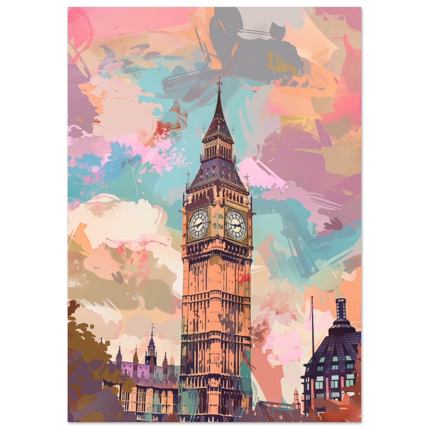 London’s Canvas A4 21x29.7 cm - Pixara