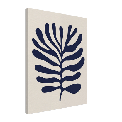 Marine Leaf No. 1 Leinwand 40x50 cm - Pixara