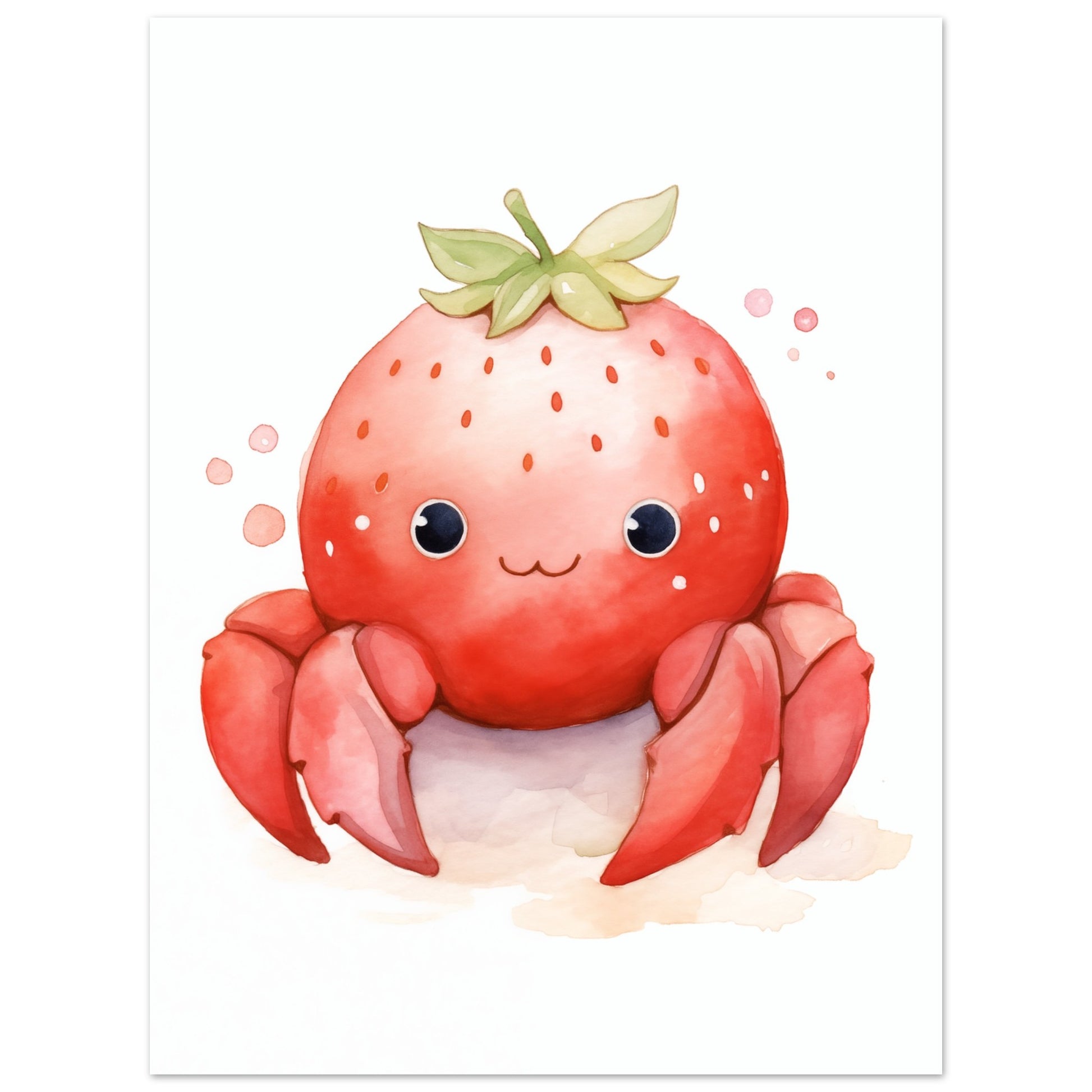 Craby Berry Poster 30x40 cm - Pixara