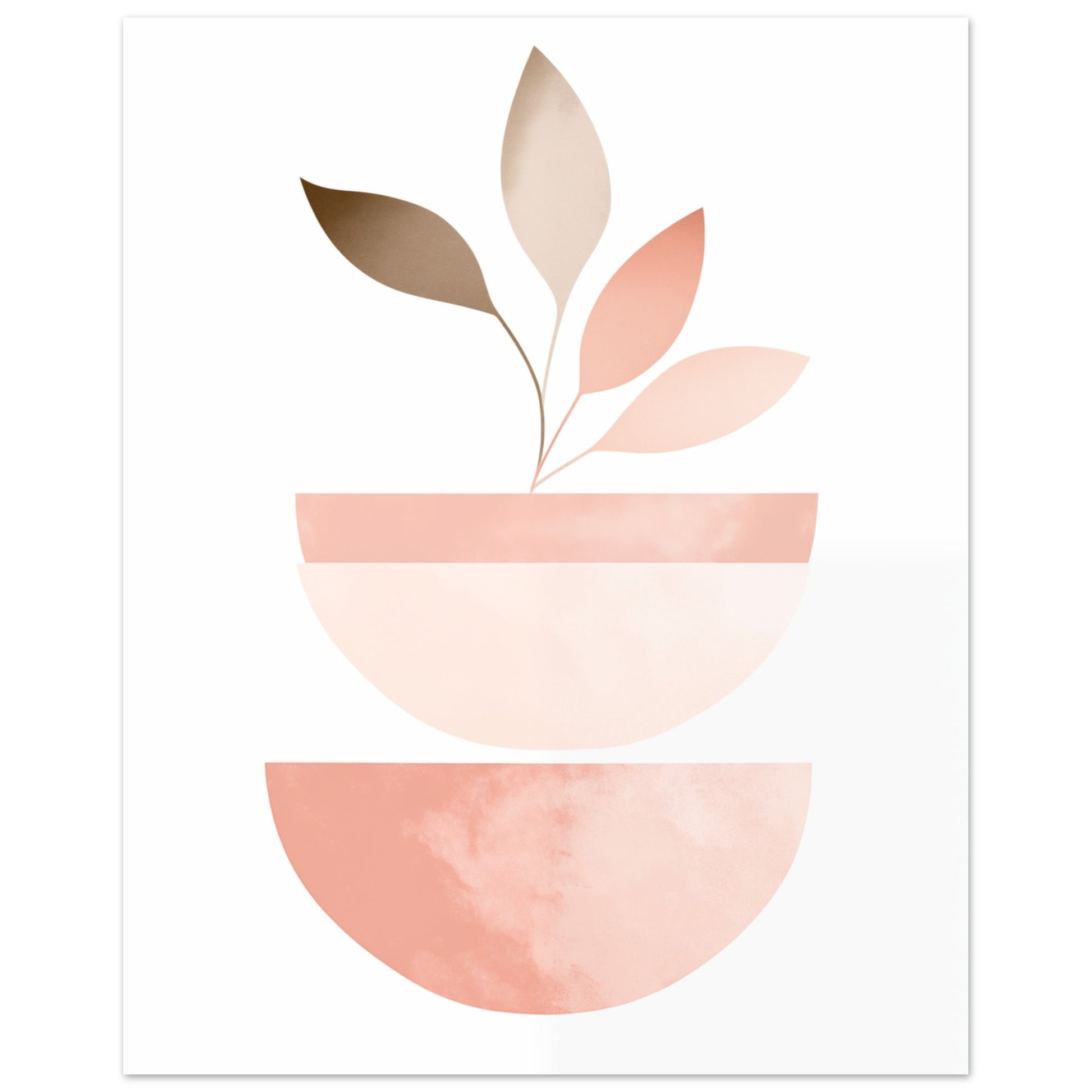 Boho Balance Poster 20x25 cm - Pixara