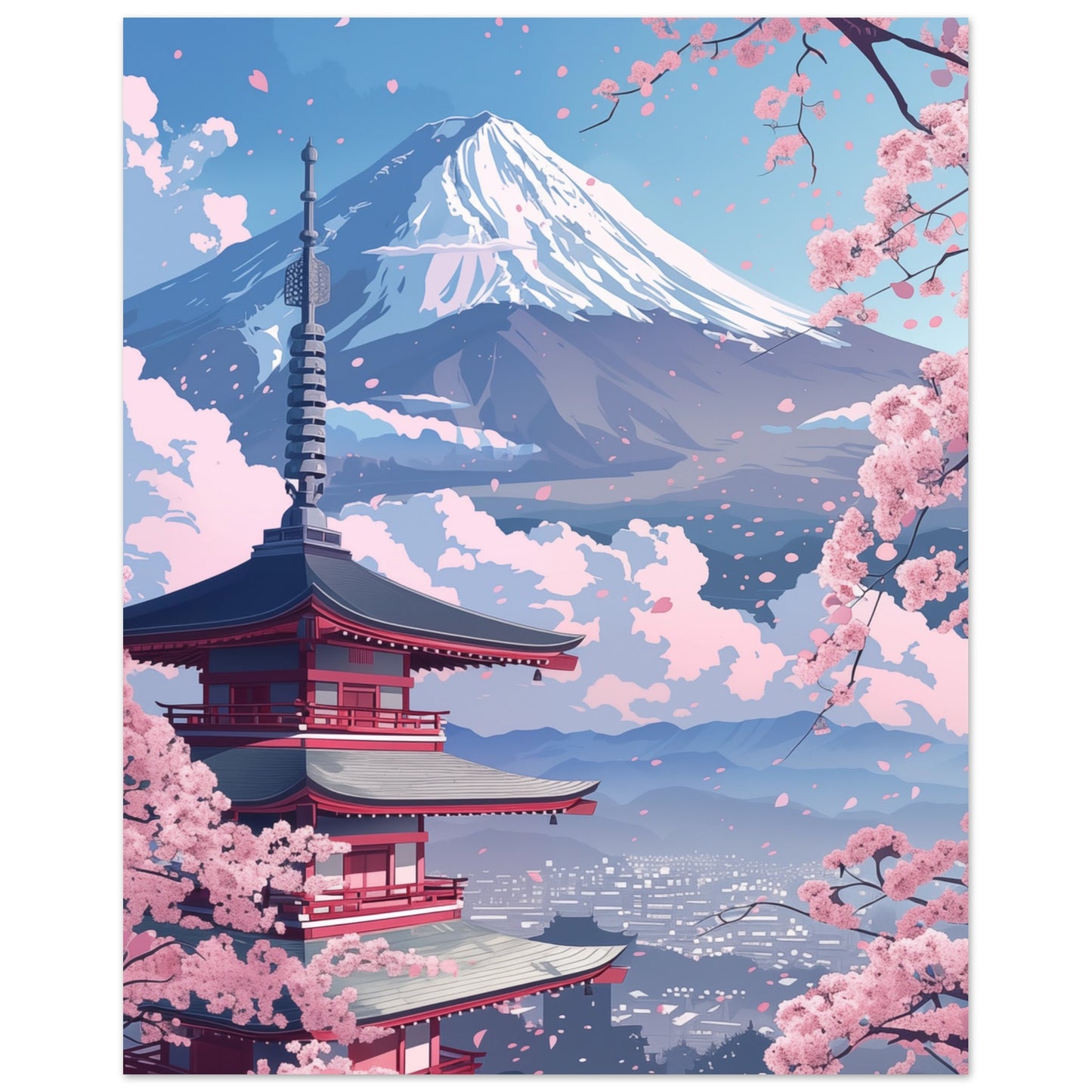 Sakura Serenity 20x25 cm - Pixara