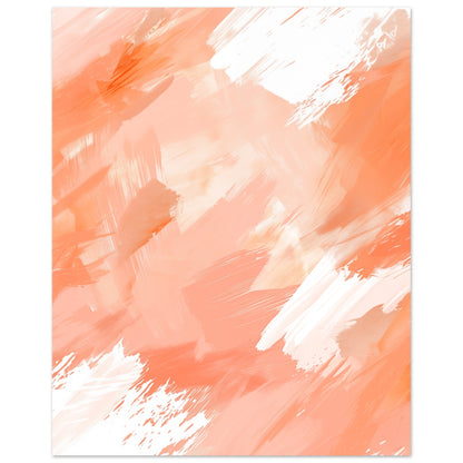 Peach Dreamscape Poster 20x25 cm - Pixara