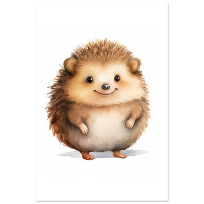 Igel "Hugo" Poster 60x90 cm - Pixara