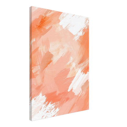 Peach Dreamscape Leinwand 50x70 cm - Pixara