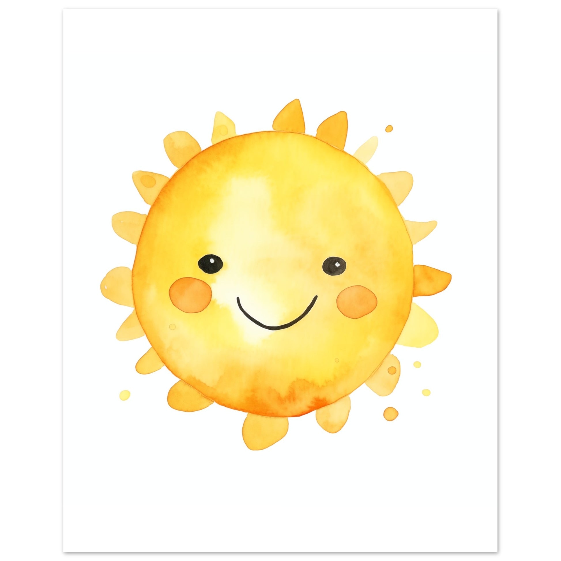 Sunny, die Sonne Poster 20x25 cm - Pixara