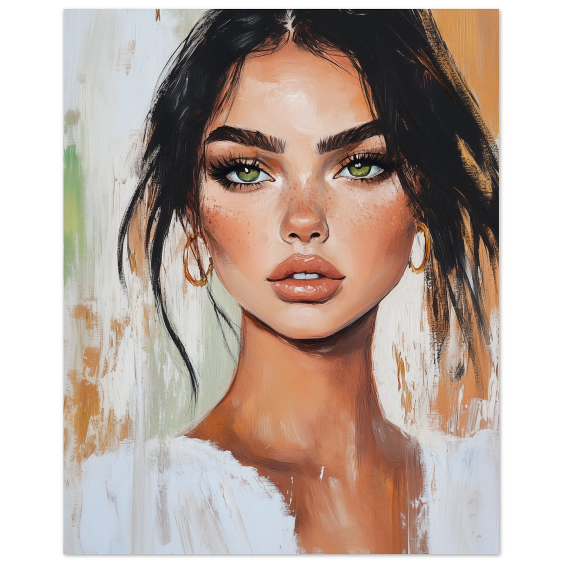 Strahlendes Porträt Poster 20x25 cm - Pixara