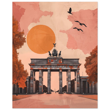 Brandenburger Tor im Herbst 40x50 cm - Pixara