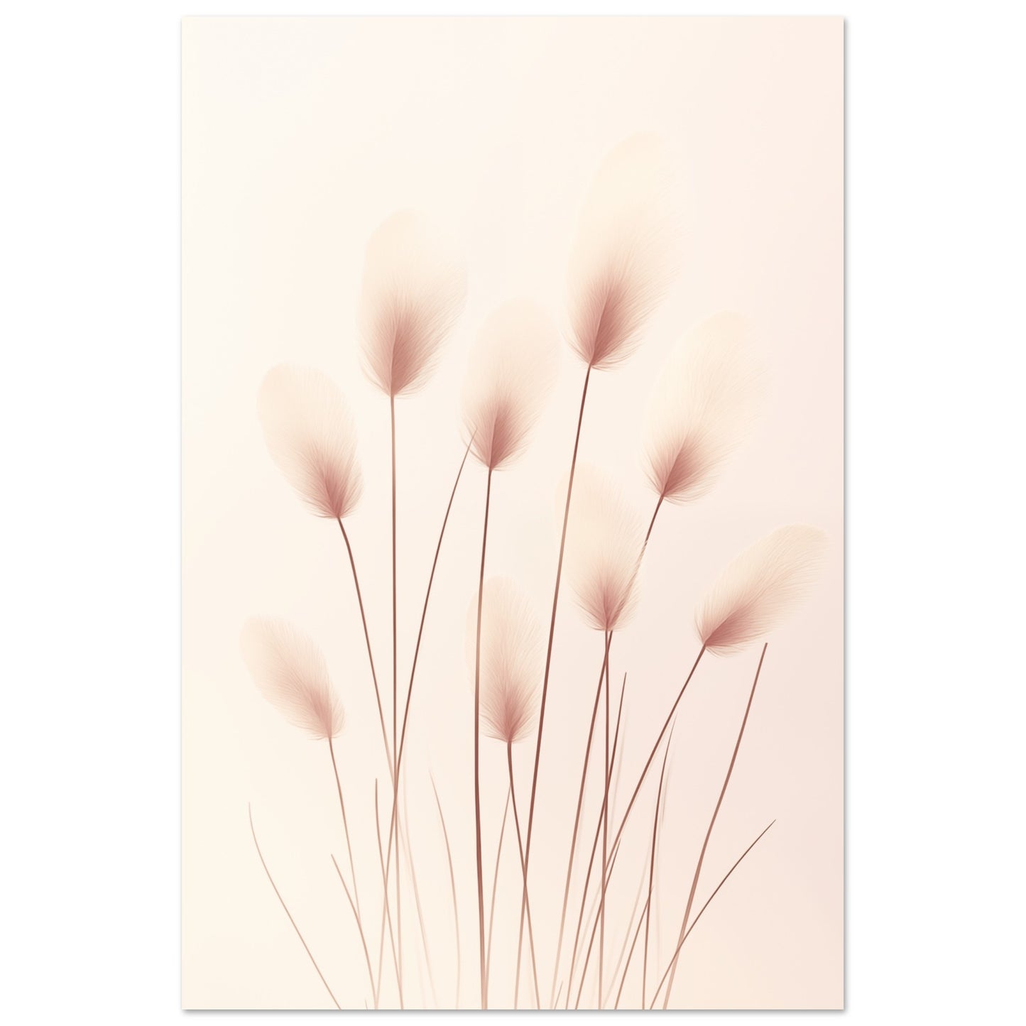 Zarte Bunny Tails 60x90 cm Poster - Pixara