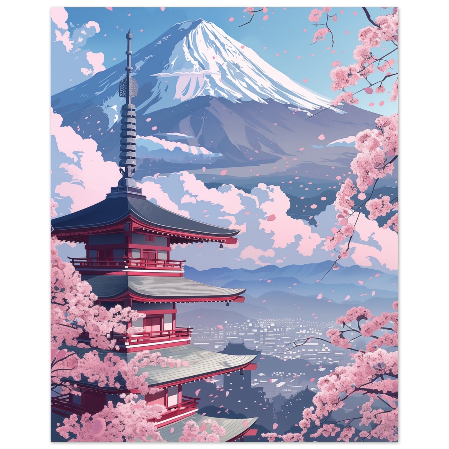 Sakura Serenity 40x50 cm - Pixara