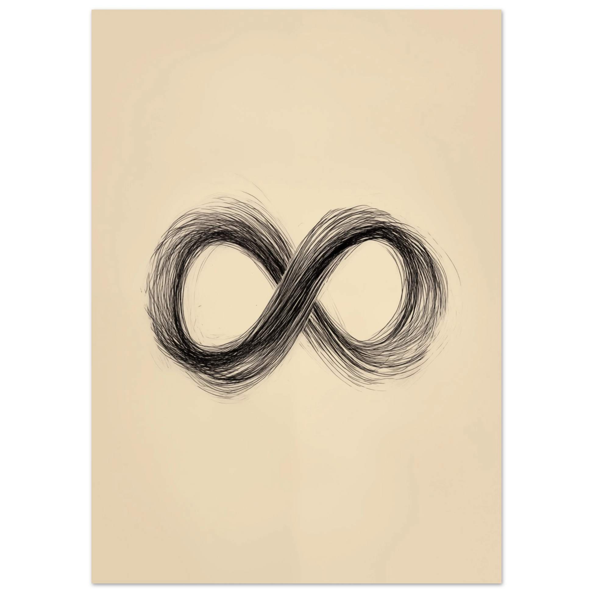 Unendlichkeit in Bewegung Poster 50x70 cm - Pixara