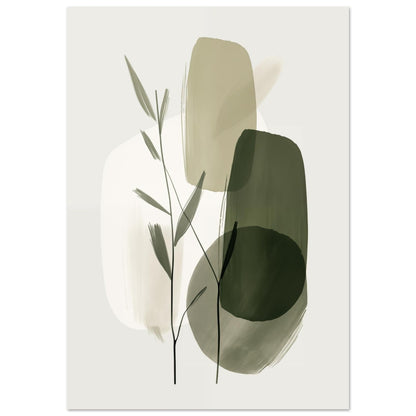 Harmonie des Wachstums Premium Poster auf mattem Papier 70x100 cm 28x40″ - Pixara