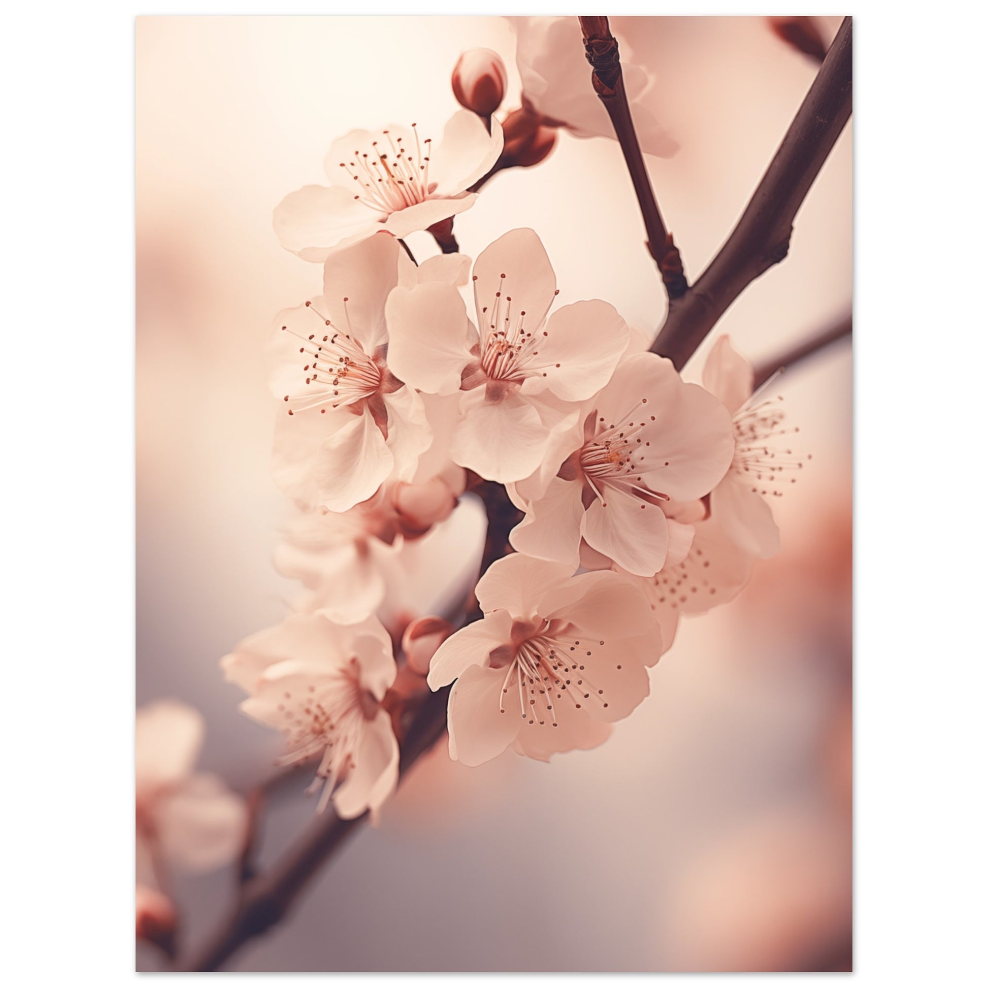 Kirschblüten Poster 30x40 cm - Pixara