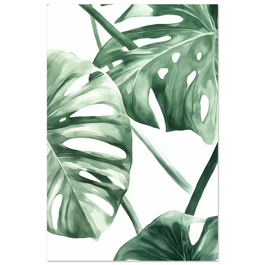 Monstera Eleganz Poster 60x90 cm - Pixara