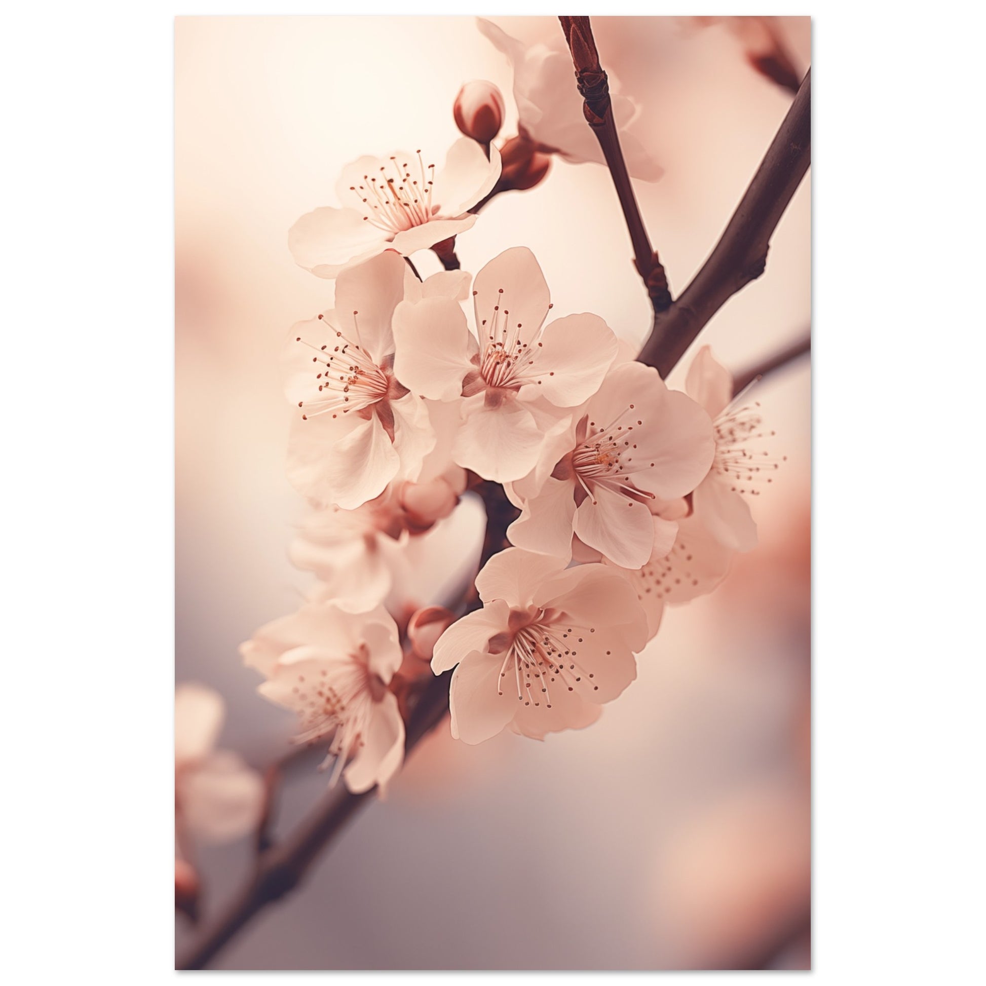 Kirschblüten Poster 60x90 cm - Pixara