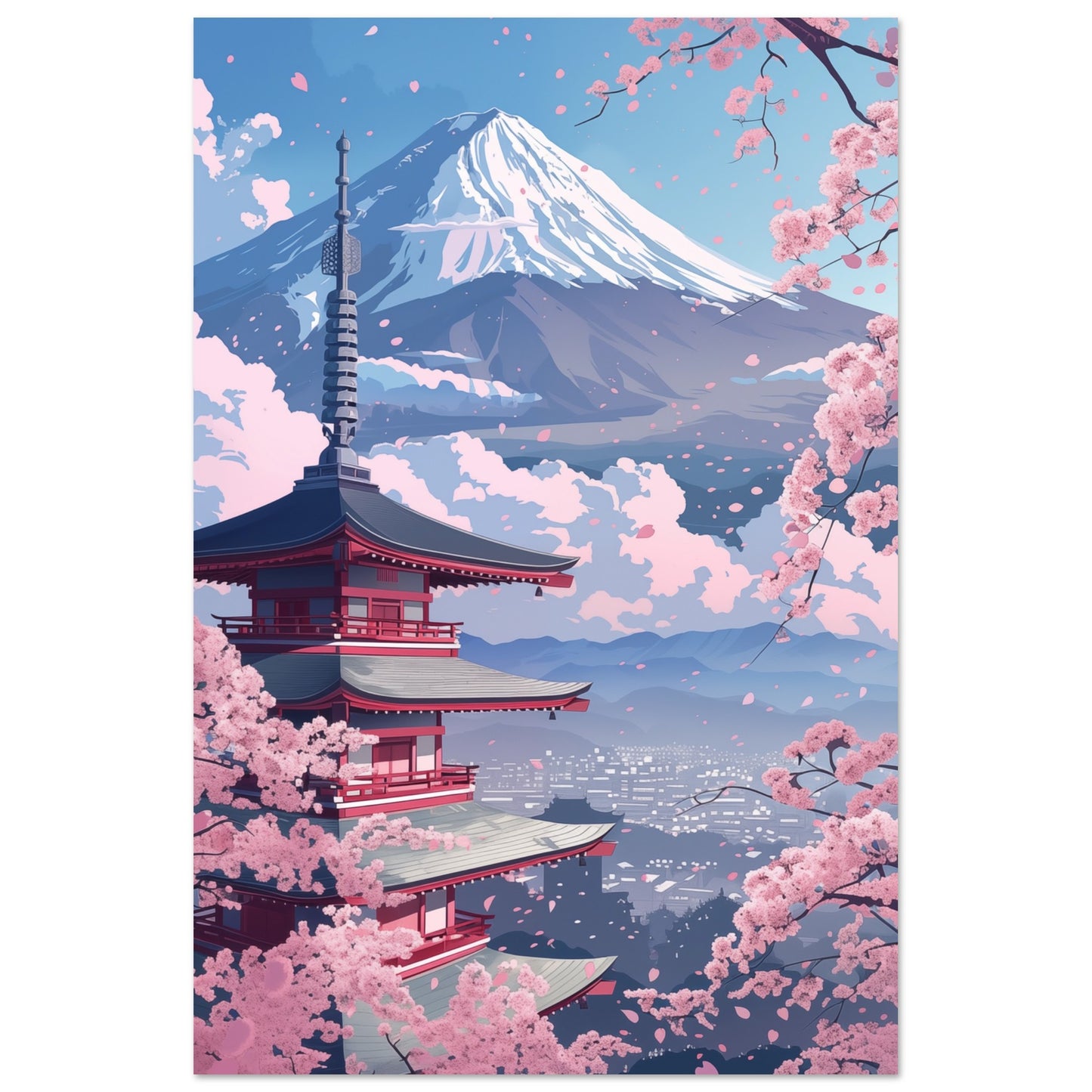 Sakura Serenity 60x90 cm - Pixara