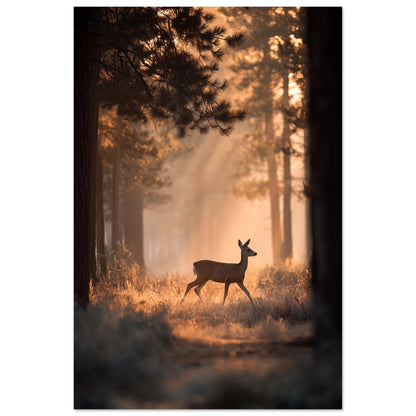 Reh im Morgenlicht - Pixara