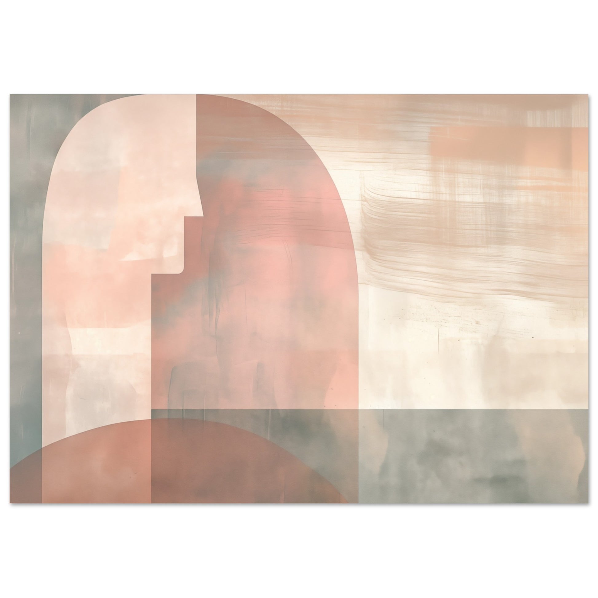 Sanfte Reflexion Poster A4 21x29.7 cm - Pixara