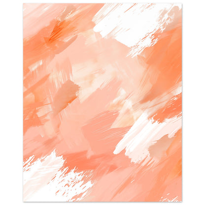 Peach Dreamscape Poster 40x50 cm - Pixara