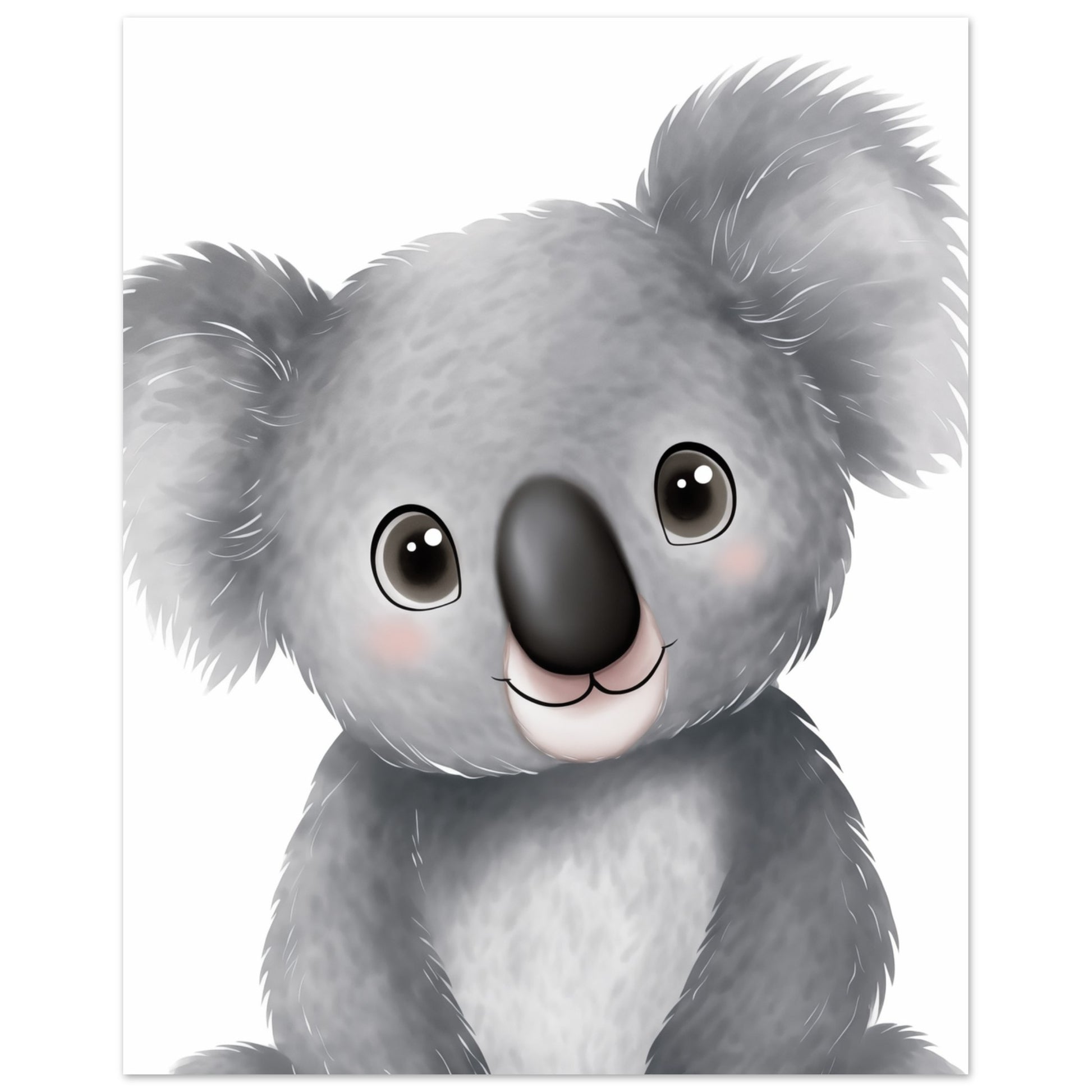 "Eucy", der Koala Poster 20x25 cm - Pixara