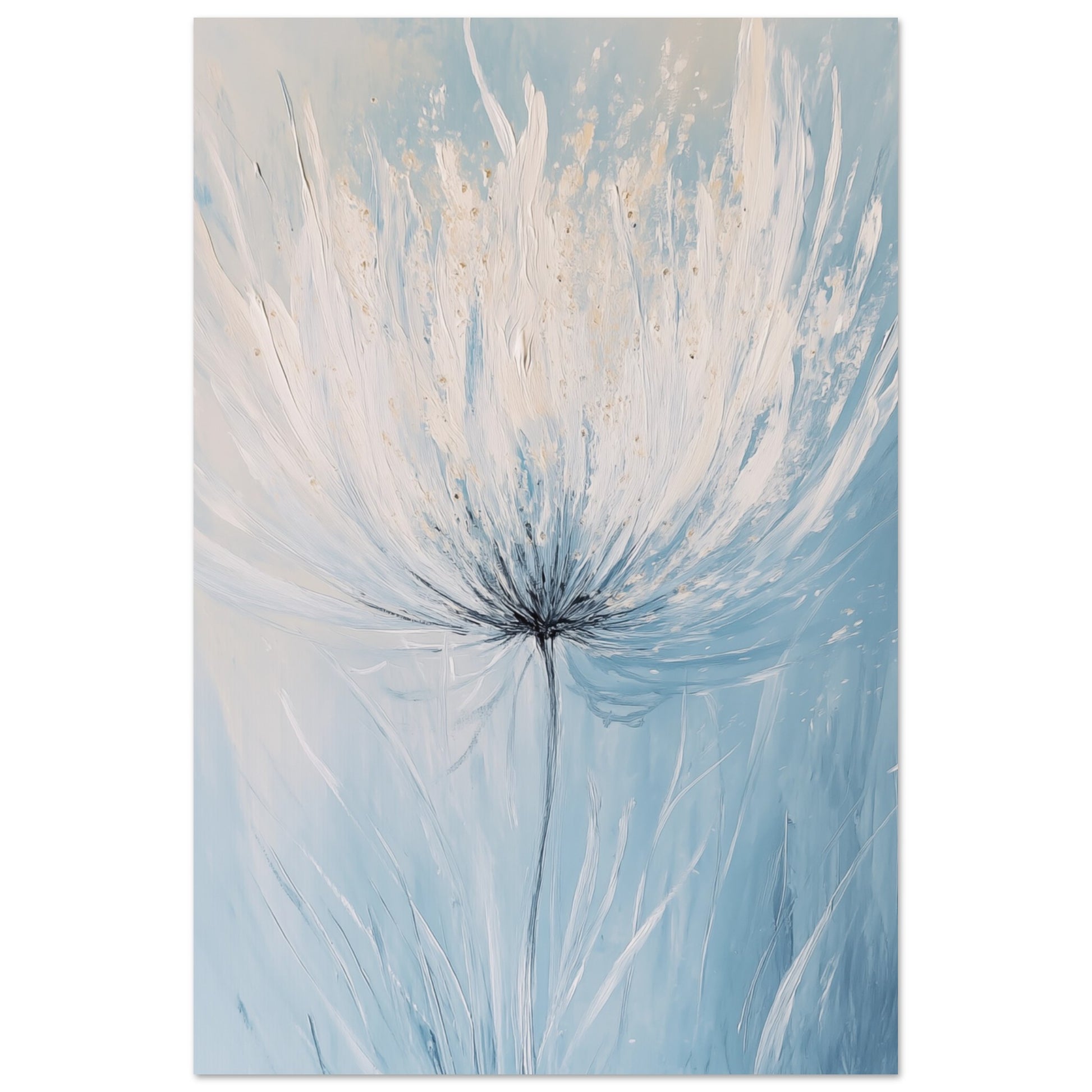 Blühende Sanftheit Poster 60x90 cm - Pixara