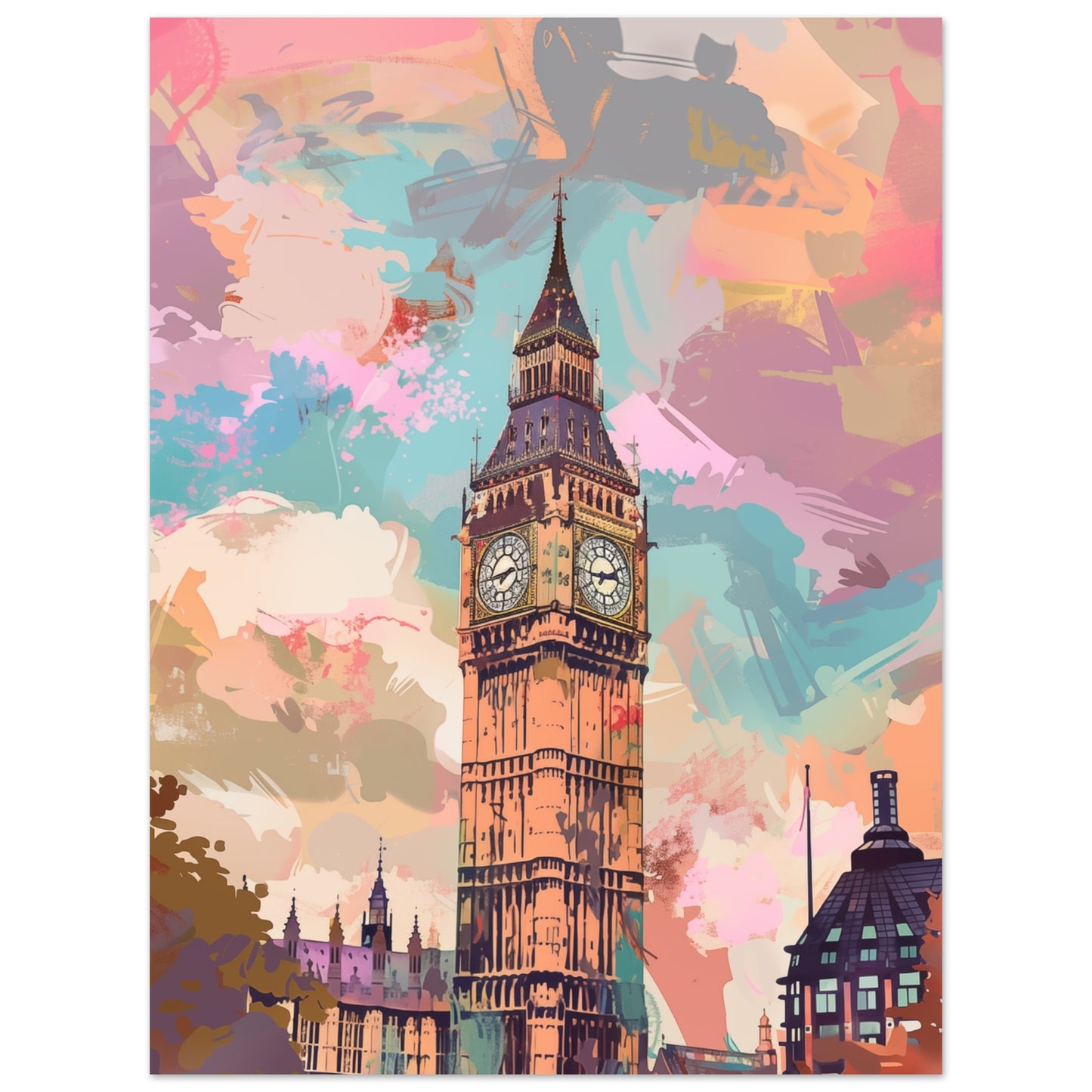 London’s Canvas 30x40 cm - Pixara