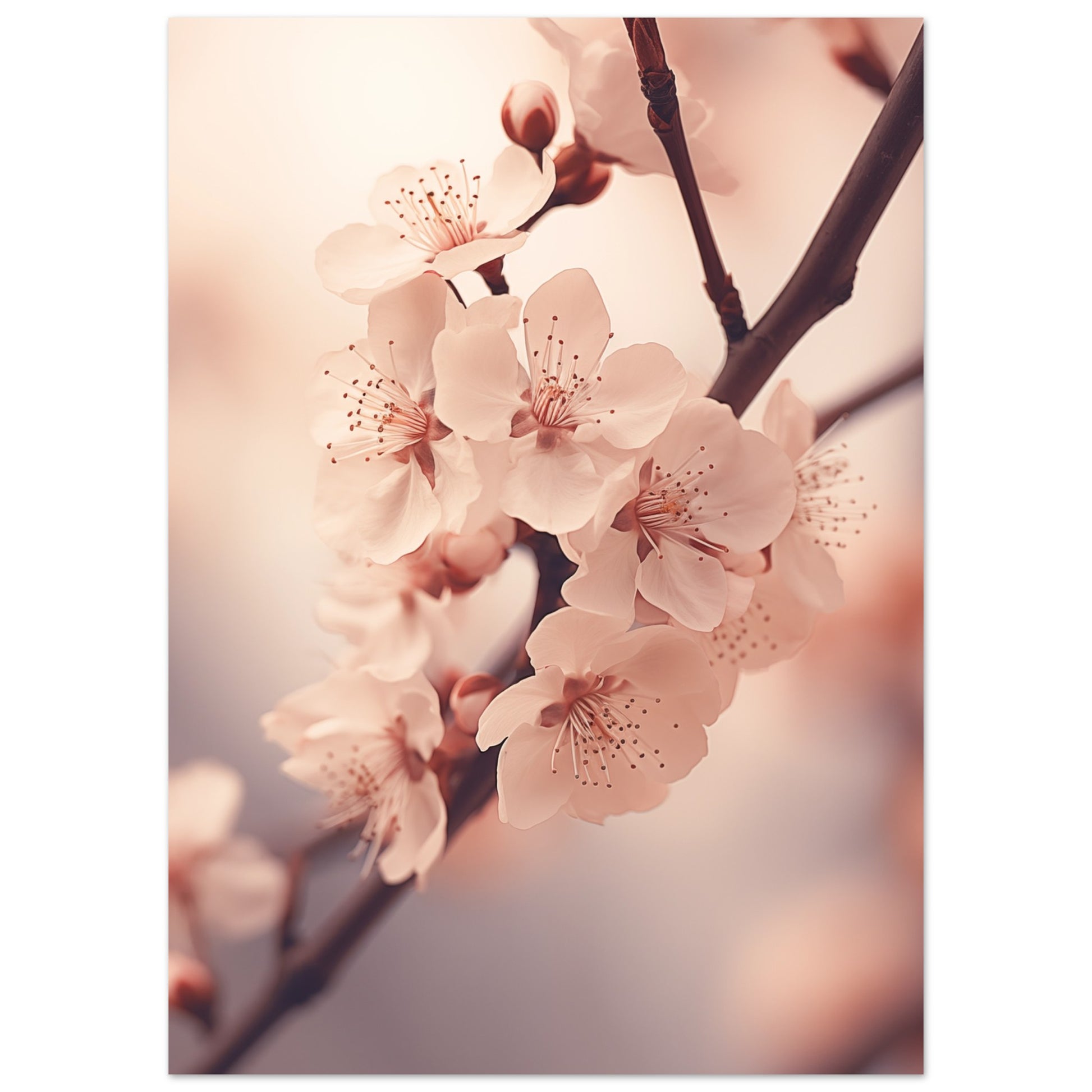 Kirschblüten Poster 50x70 cm - Pixara