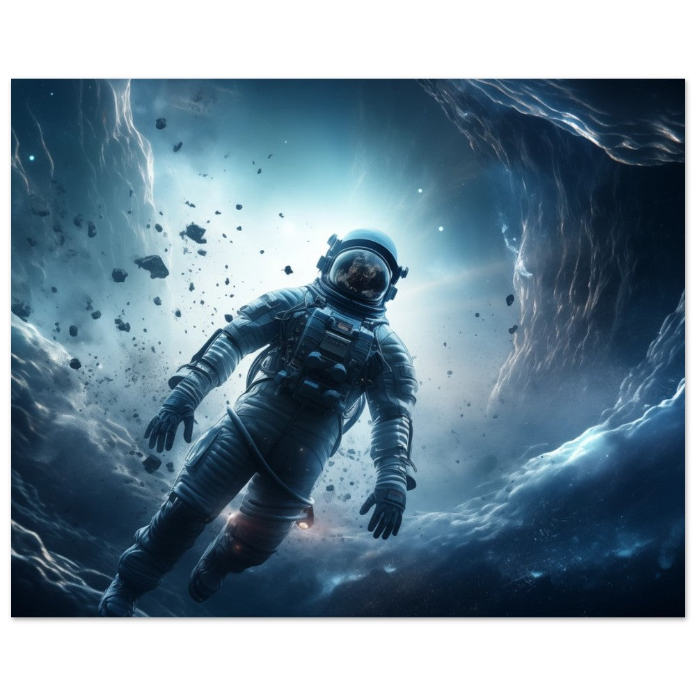 Astronaut's Odyssey Poster 20x25 cm - Pixara