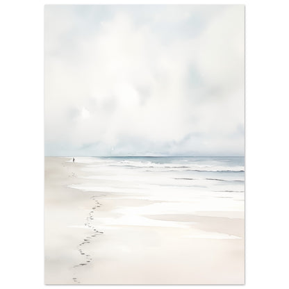 Sandspuren Poster 50x70 cm - Pixara