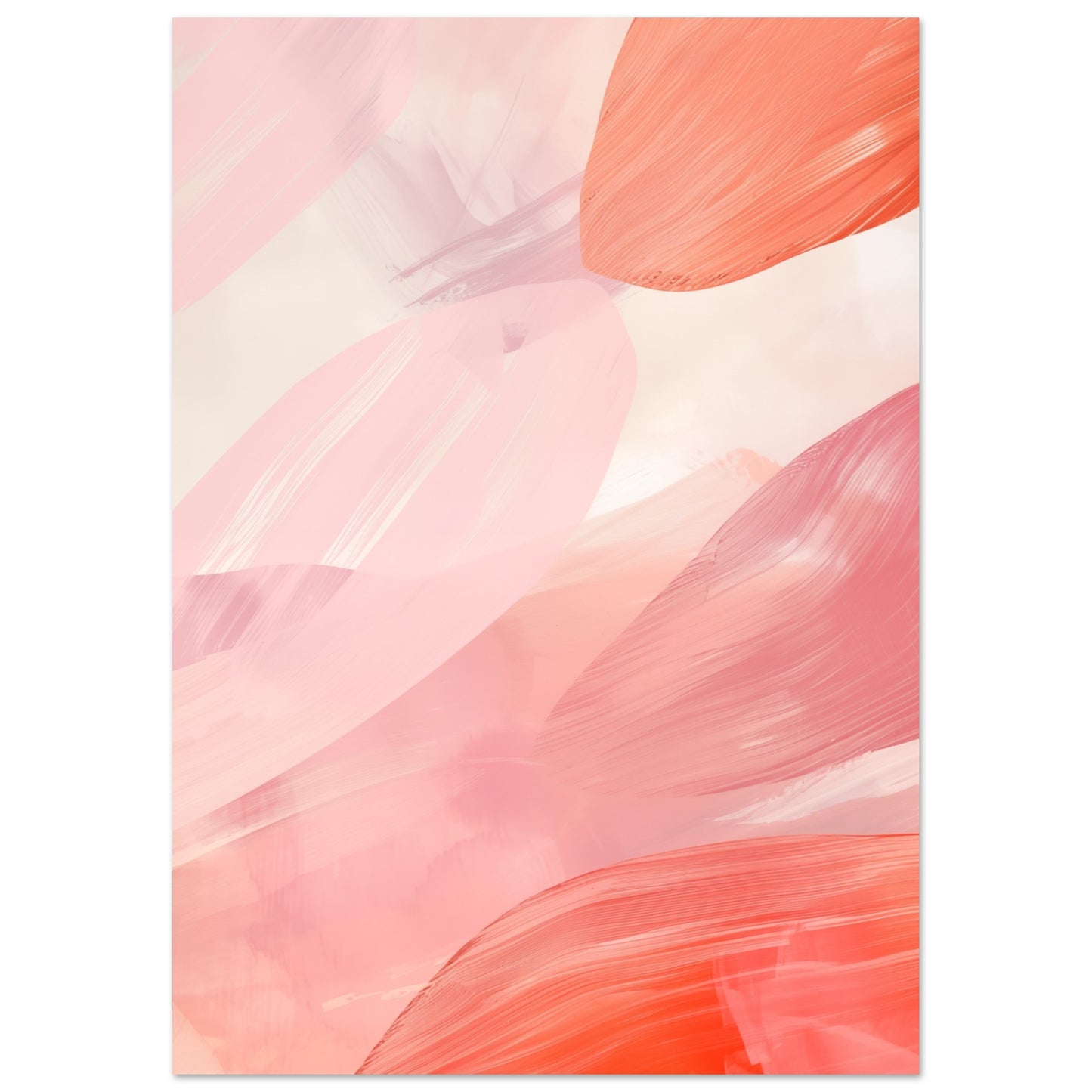 Soft Pastel Breeze Poster A4 21x29.7 cm - Pixara