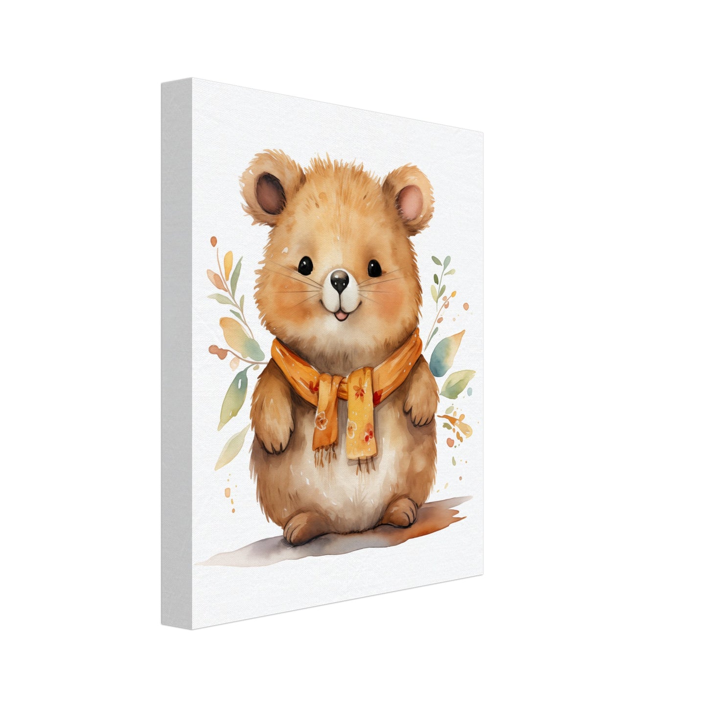 Quokka "Joey" Leinwand 20x25 cm - Pixara